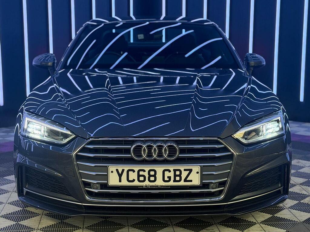 Audi A5 1.4 Tfsi S Line S Tronic Euro 6 Ss YC68GBZ Grey #3