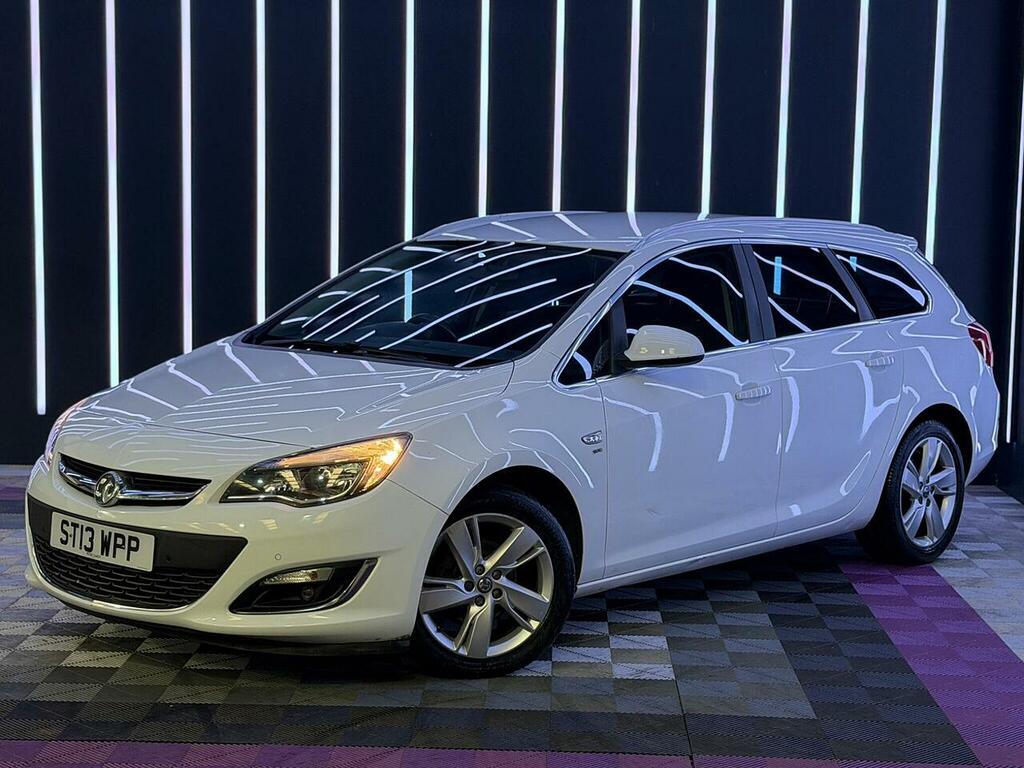 Vauxhall Astra 1.6 16V Sri Sports Tourer Euro 5 White #5