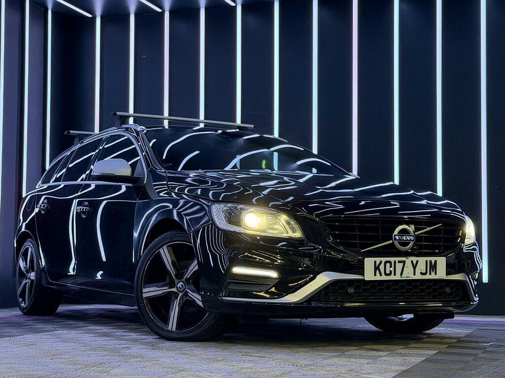 Volvo V60 2.0 D3 R-design Lux Nav Euro 6 Ss Black