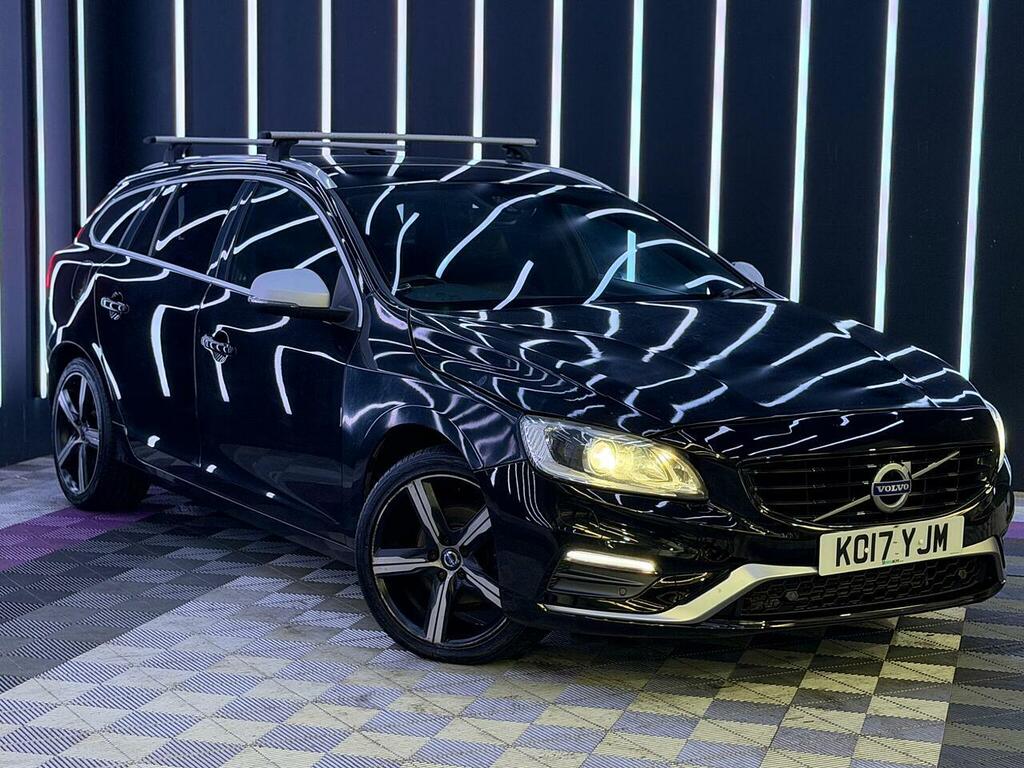 Volvo V60 2.0 D3 R-design Lux Nav Euro 6 Ss Black #2
