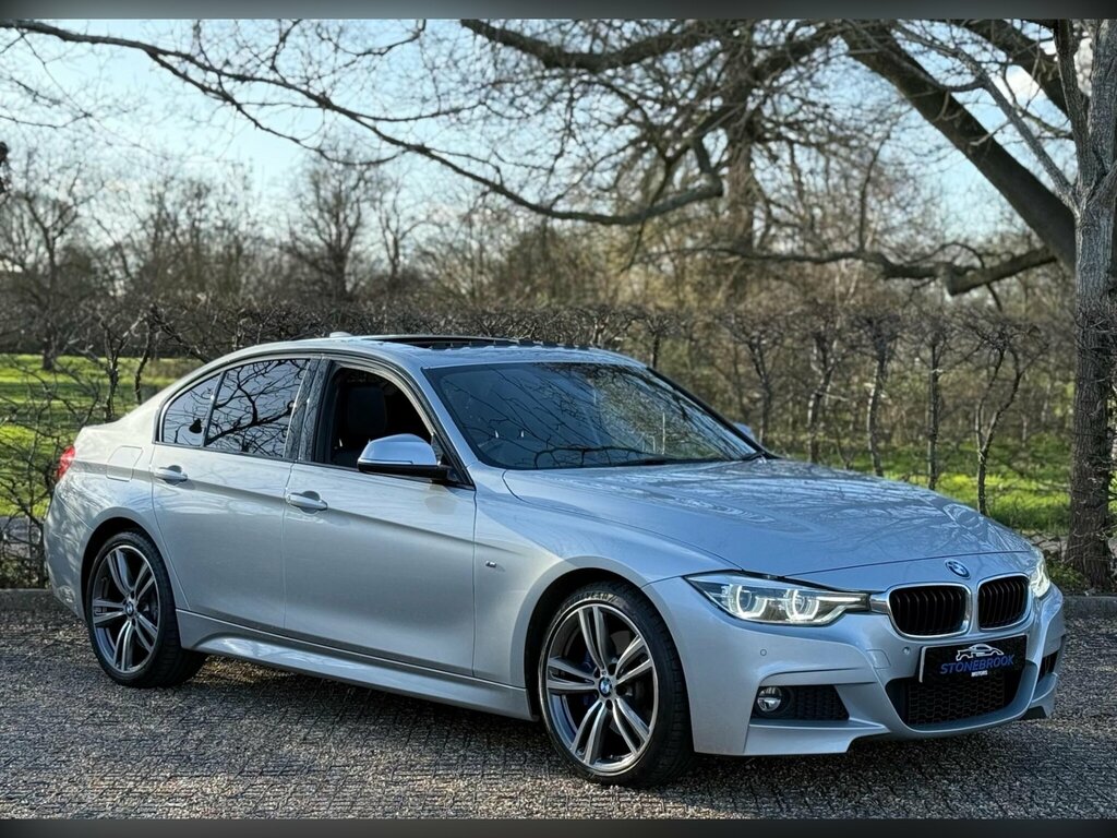 BMW 3 Series 2.0 320I M Sport Xdrive Euro 6 Ss YE65KJY Silver #5