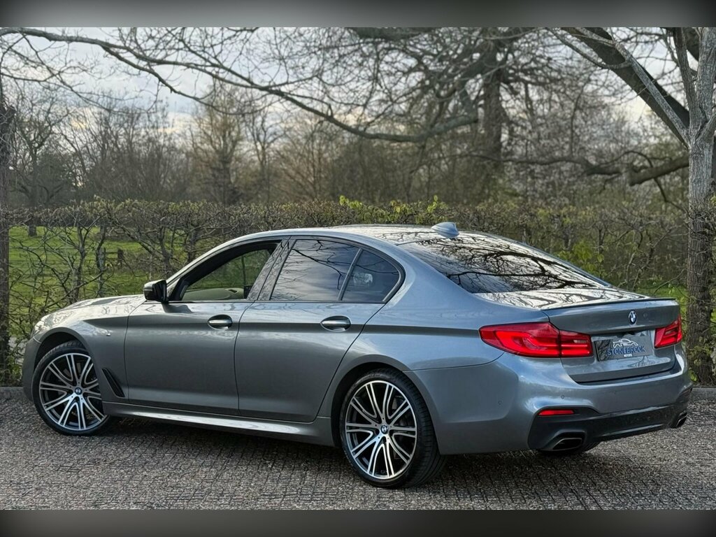 BMW 5 Series 3.0 540I M Sport Xdrive Euro 6 Ss YK17YJT Blue #4