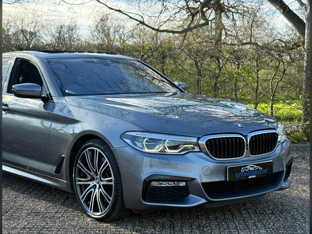 BMW 5 Series 3.0 540I M Sport Xdrive Euro 6 Ss YK17YJT Blue #6