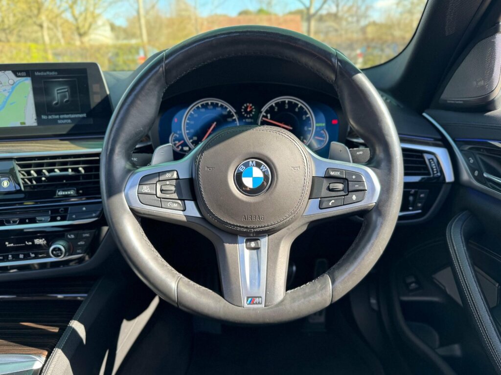 BMW 5 Series 3.0 540I M Sport Xdrive Euro 6 Ss YK17YJT Blue #3