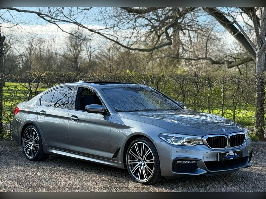 BMW 5 Series 3.0 540I M Sport Xdrive Euro 6 Ss YK17YJT Blue #5