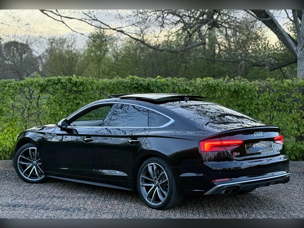 Audi S5 3.0 Tfsi V6 Sportback Tiptronic Quattro Euro 6 S KU66CWZ Black #4