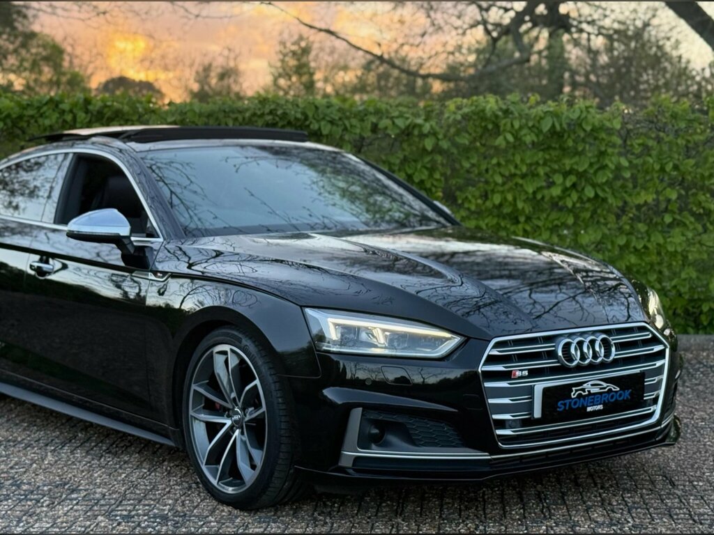Audi S5 3.0 Tfsi V6 Sportback Tiptronic Quattro Euro 6 S KU66CWZ Black #6