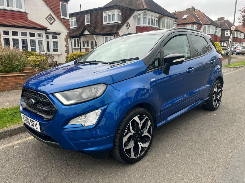 Ford Ecosport 1.0T Ecoboost St-line Euro 6 Ss Blue