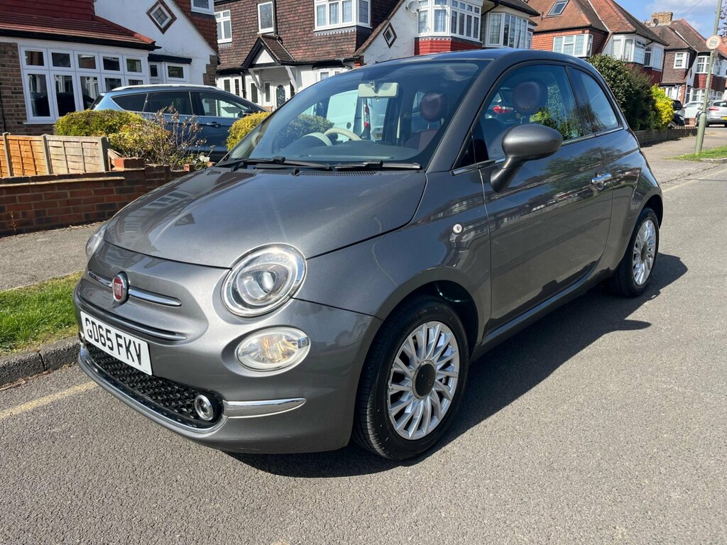 Fiat 500 1.2 Lounge Euro 6 Ss GD65FKV Grey #2