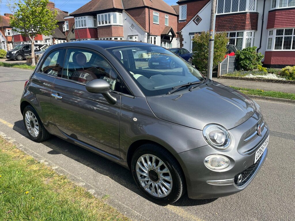 Fiat 500 1.2 Lounge Euro 6 Ss GD65FKV Grey #5