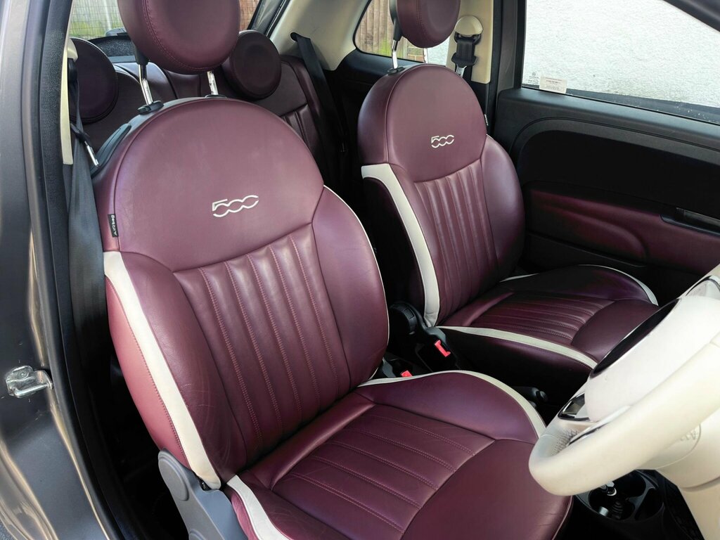 Fiat 500 1.2 Lounge Euro 6 Ss Grey