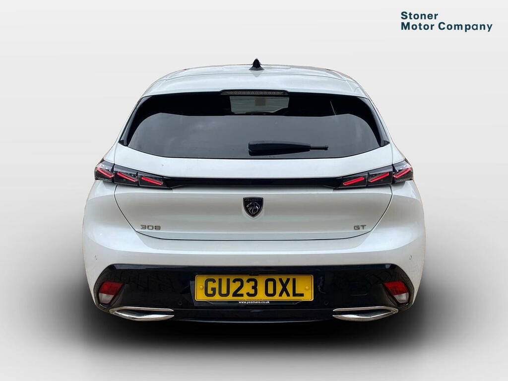 Peugeot 308 1.2 Puretech Gt Eat8 GU23OXL White #4