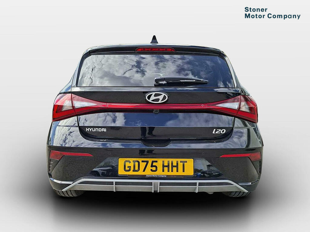 Hyundai I20 1.0T Gdi 90 Tech Line GD75HHT Black #4