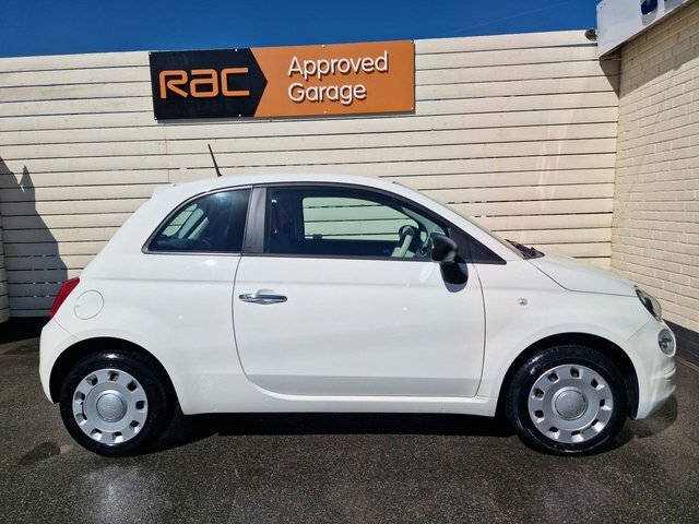 Fiat 500 1.2 Pop Hatchback Euro 6 S S EA65FHS White #6