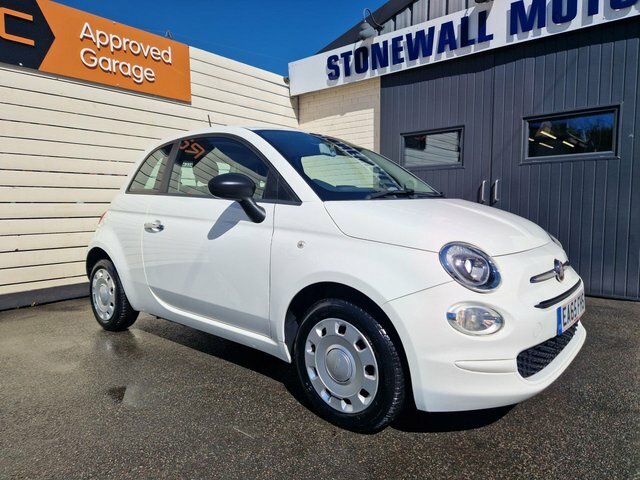 Fiat 500 1.2 Pop Hatchback Euro 6 S S EA65FHS White #5