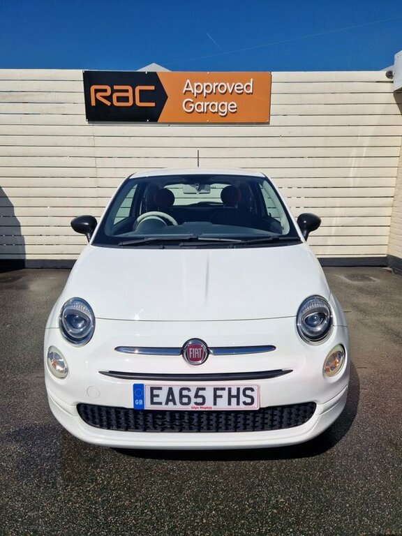 Fiat 500 1.2 Pop Hatchback Euro 6 S S EA65FHS White #2
