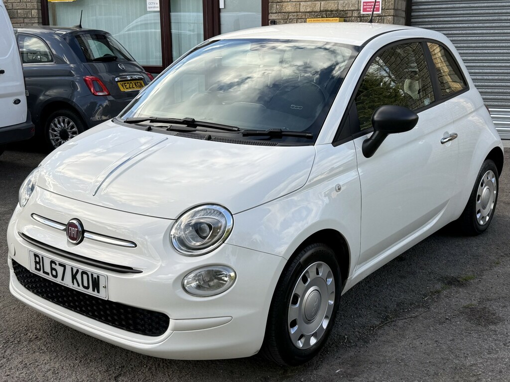 Fiat 500 Hatchback 1.2 500 My17 1.2 69Hp Pop 2018 BL67KOW White #6