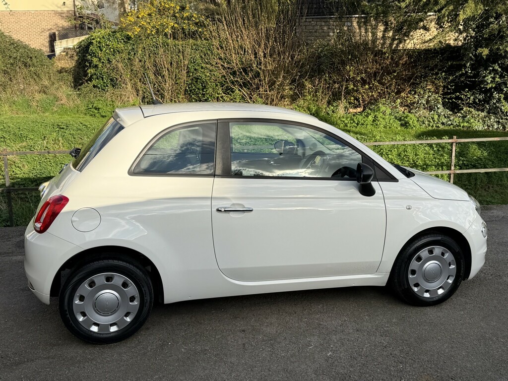 Fiat 500 Hatchback 1.2 500 My17 1.2 69Hp Pop 2018 BL67KOW White #2