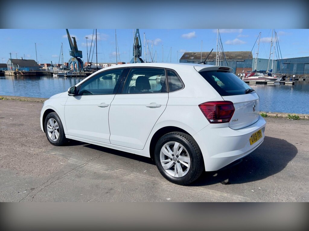 Volkswagen Polo 1.0 Tsi Se Tech Edition Hatchback Manua DV19TOA White #6