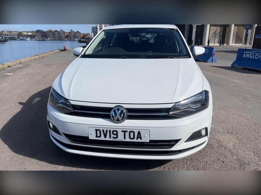 Volkswagen Polo 1.0 Tsi Se Tech Edition Hatchback Manua DV19TOA White #5
