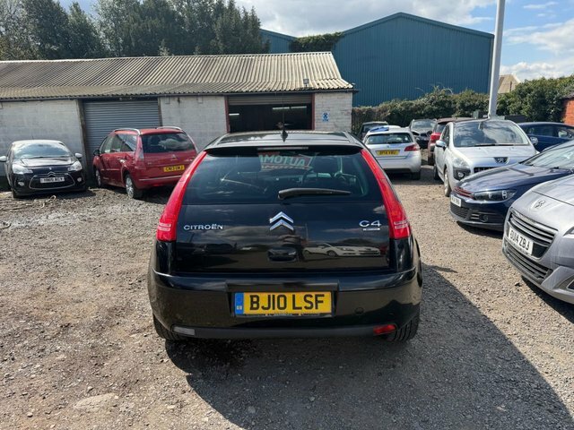 Citroen C4 1.6 Hdi Exclusive Hatchback Black #5