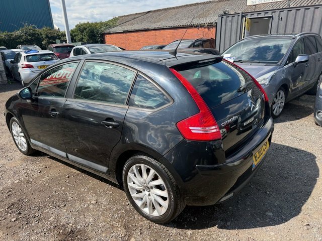 Citroen C4 1.6 Hdi Exclusive Hatchback Black #6