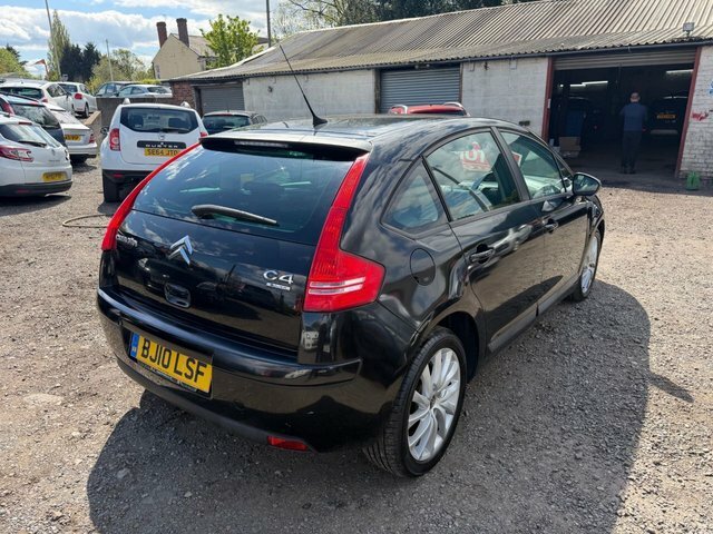 Citroen C4 1.6 Hdi Exclusive Hatchback Black #4