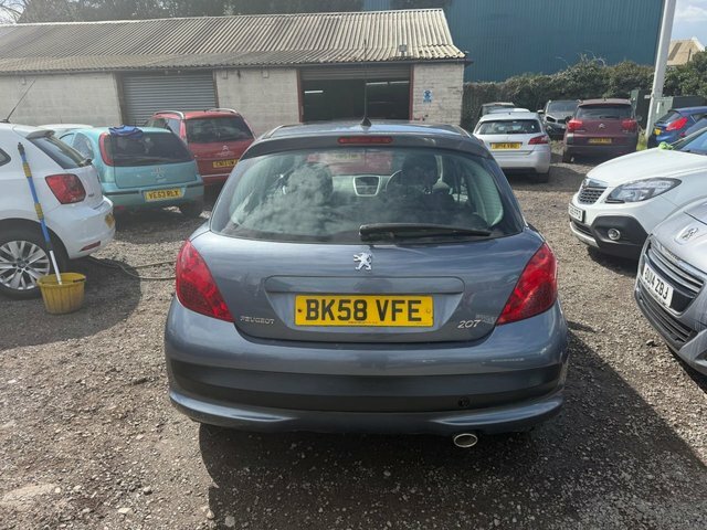 Peugeot 207 1.6 16V Sport Hatchback BK58VFE Grey #5