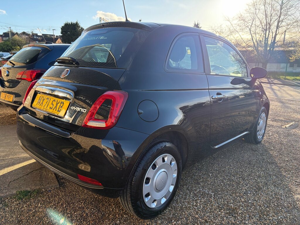 Fiat 500 1.0 Mhev Pop Hatchback Euro 6 S Black #2