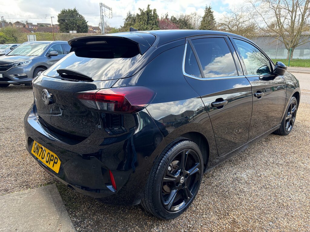 Vauxhall Corsa 1.2 Turbo Elite Nav Premium Hatchback M DN70OPP Black #2