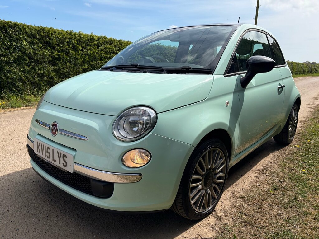 Fiat 500 1.2 8V Cult Hatchback Euro 6 S KV15LYS Green #3