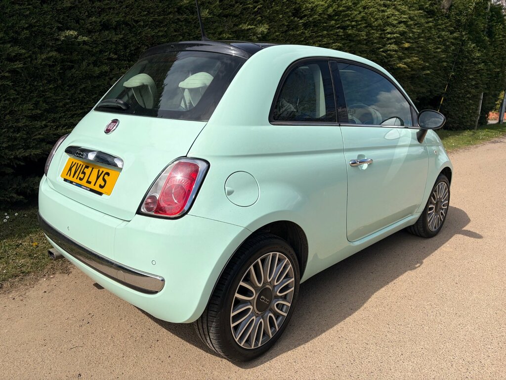 Fiat 500 1.2 8V Cult Hatchback Euro 6 S KV15LYS Green #2