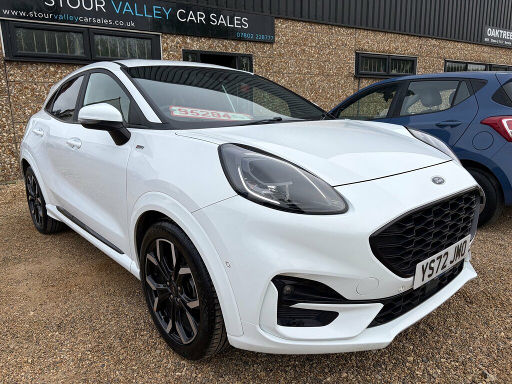 Ford Puma 1.0T Ecoboost Mhev St-line X Suv Hybrid White