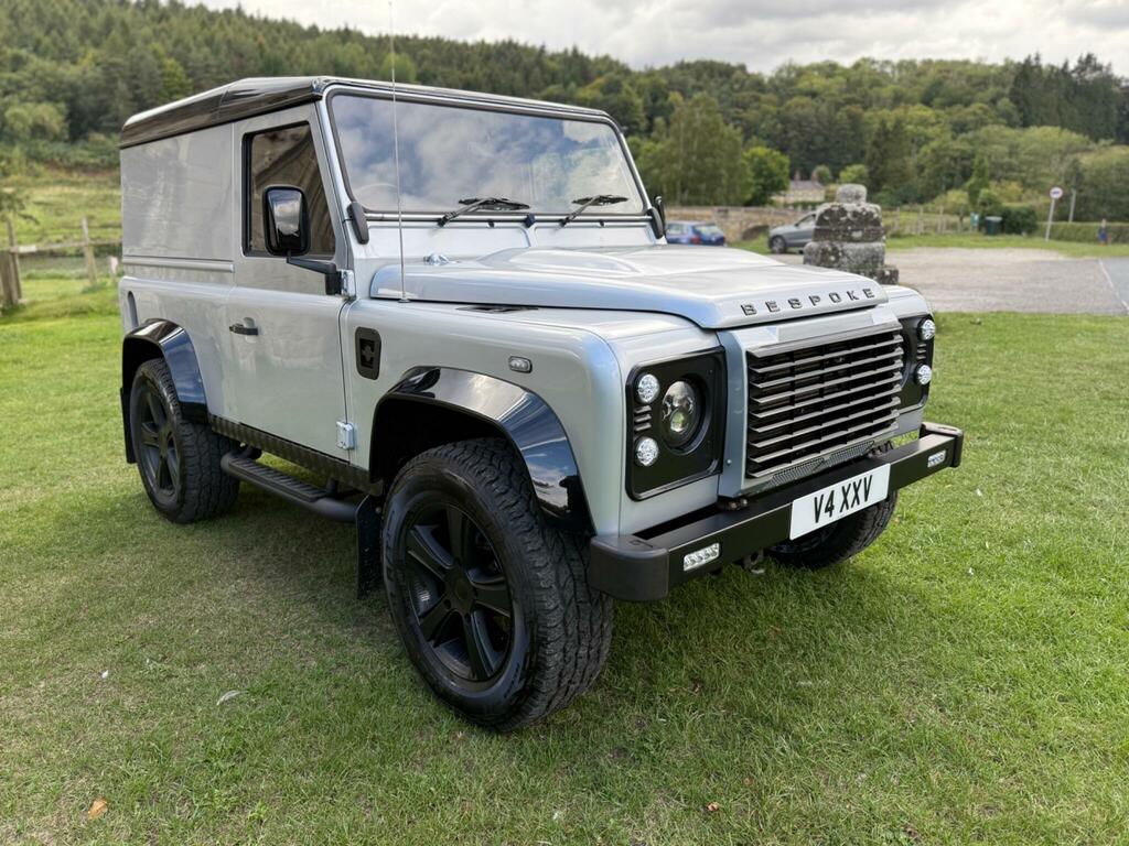 Land Rover Defender 90 2.4 Tdci Hard Top Suv 4Wd Swb Euro 4 Silver