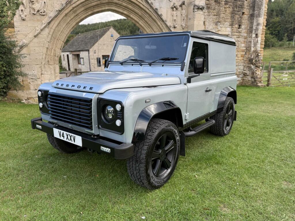 Land Rover Defender 90 2.4 Tdci Hard Top Suv 4Wd Swb Euro 4 Silver #3