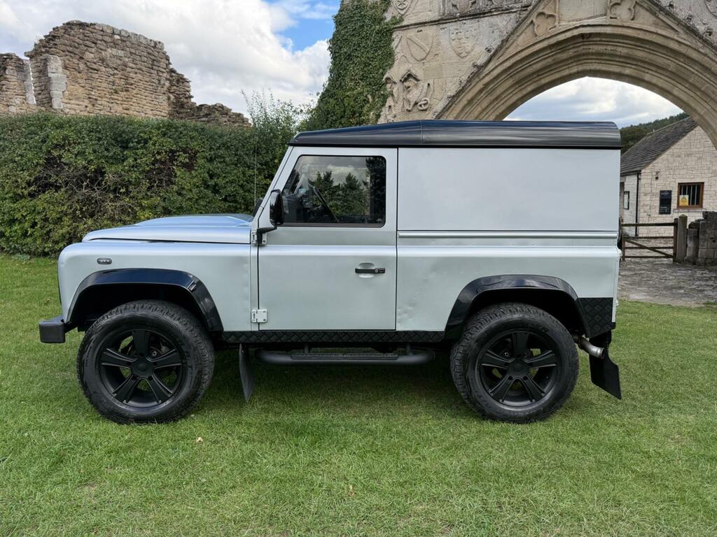 Land Rover Defender 90 2.4 Tdci Hard Top Suv 4Wd Swb Euro 4 Silver #4