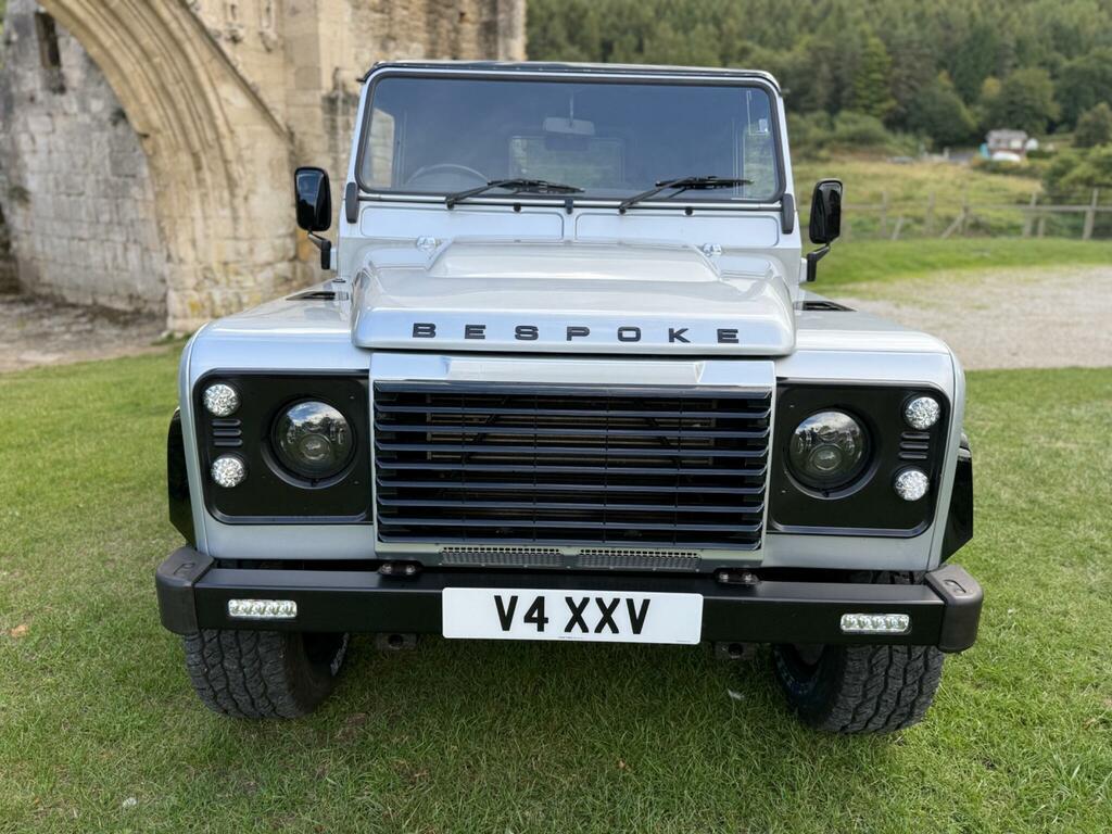 Land Rover Defender 90 2.4 Tdci Hard Top Suv 4Wd Swb Euro 4 Silver #2