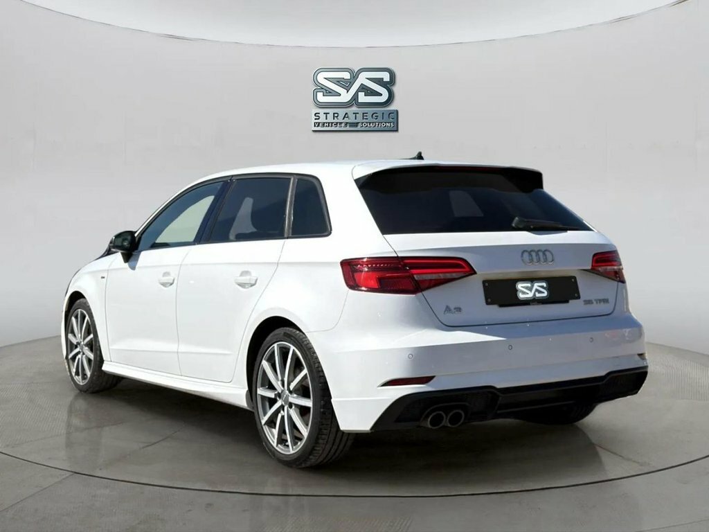 Audi A3 1.5L Black Edition WP19FTJ White #6