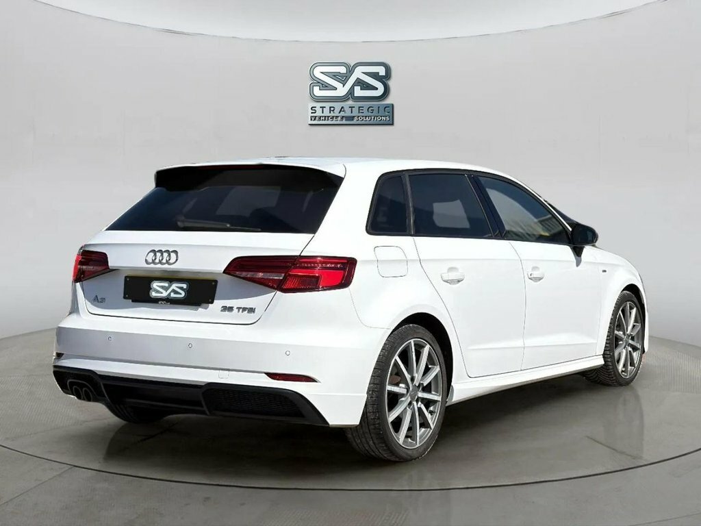 Audi A3 1.5L Black Edition WP19FTJ White #4