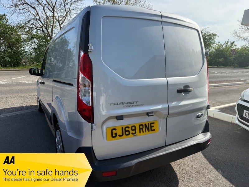 Ford Transit Connect 210 Trend Tdci GJ69RNE Silver #4