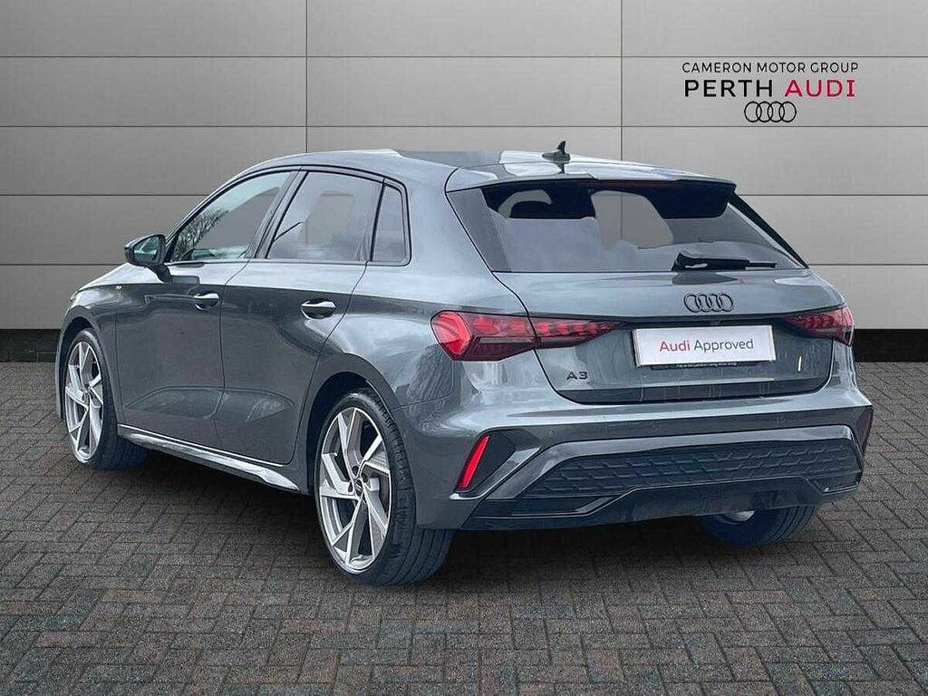Audi A3 Sportback Black Edition Tfsi 150 Ps S Tronic SP75MXY Grey #3