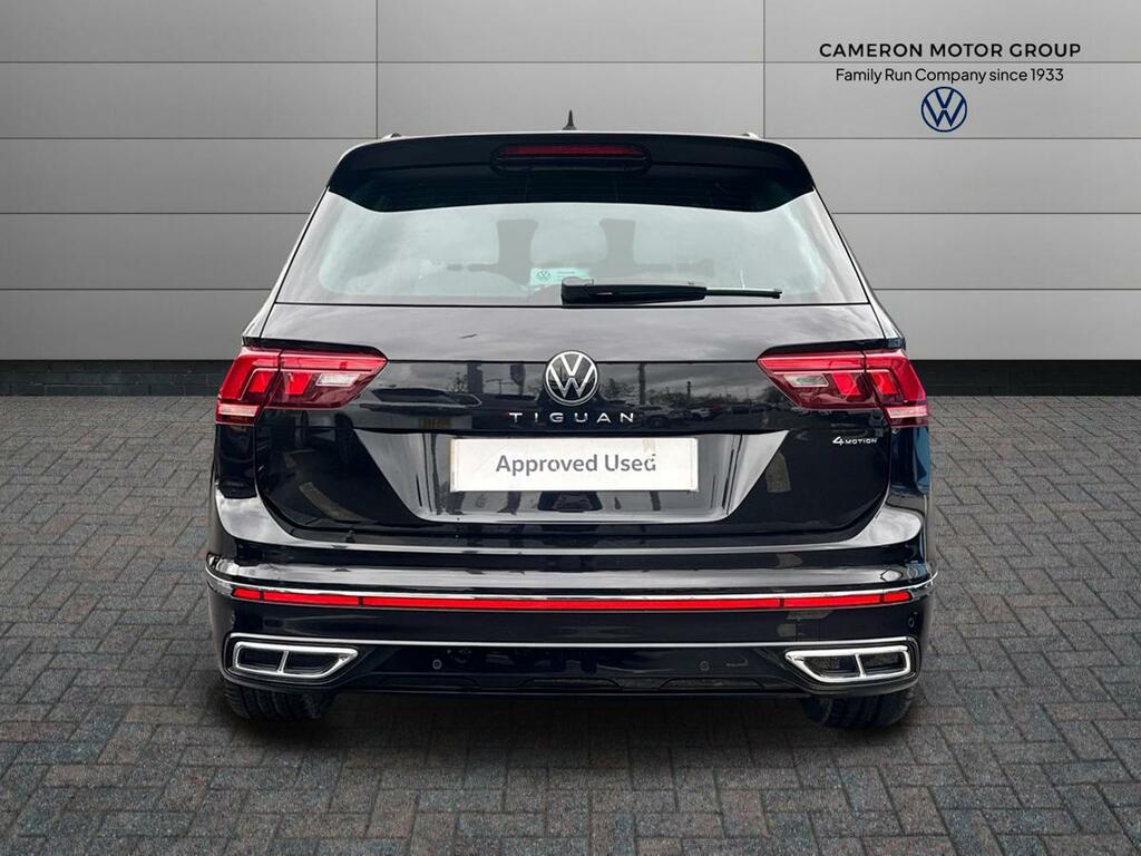 Volkswagen Tiguan 2.0 Tsi 4Motion R-line Dsg SR23OCN Black #4
