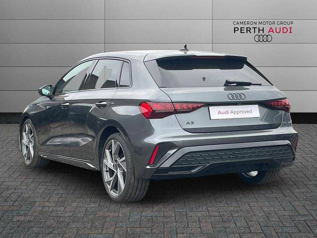 Audi A3 Sportback Black Edition Tfsi 150 Ps S Tronic SD75YDH Grey #3