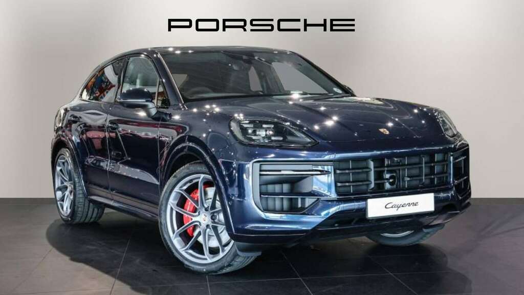 Porsche Cayenne S E-hybrid Coupe 2025 Blue