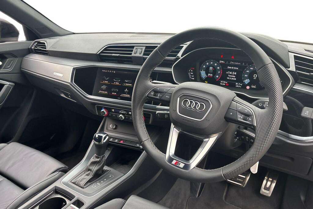 Audi Q3 35 Tfsi S Line S Tronic Leather 2025 VO75WDC Black #6