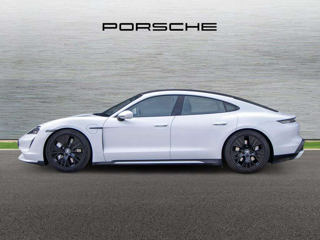 Porsche Taycan 500Kw Turbo 93Kwh 2022 AJ22VWS White #4