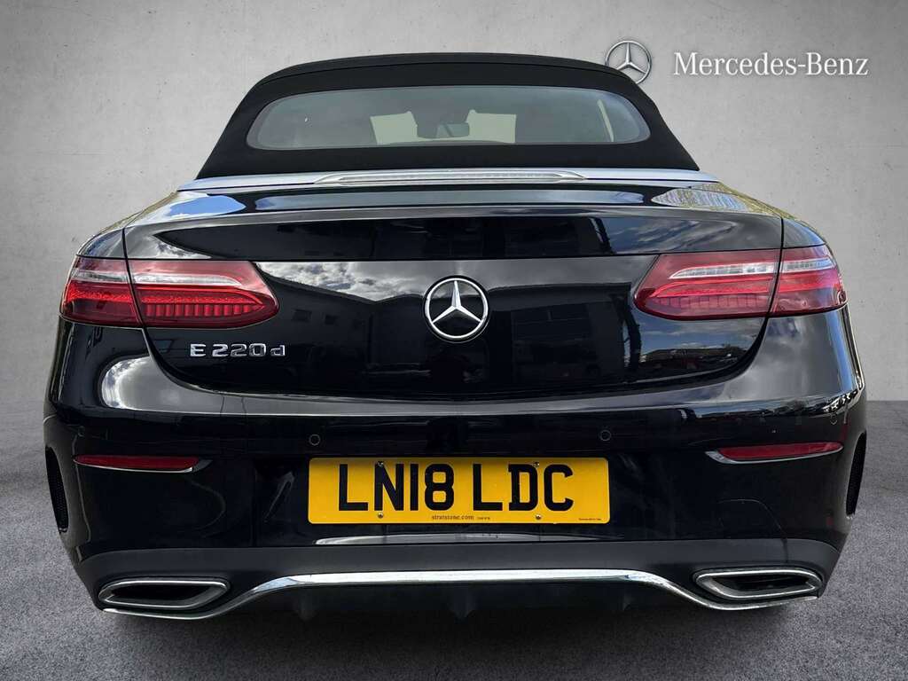 Mercedes-Benz E Class E220d Amg Line Premium 9G-tronic 2018 LN18LDC Black #5