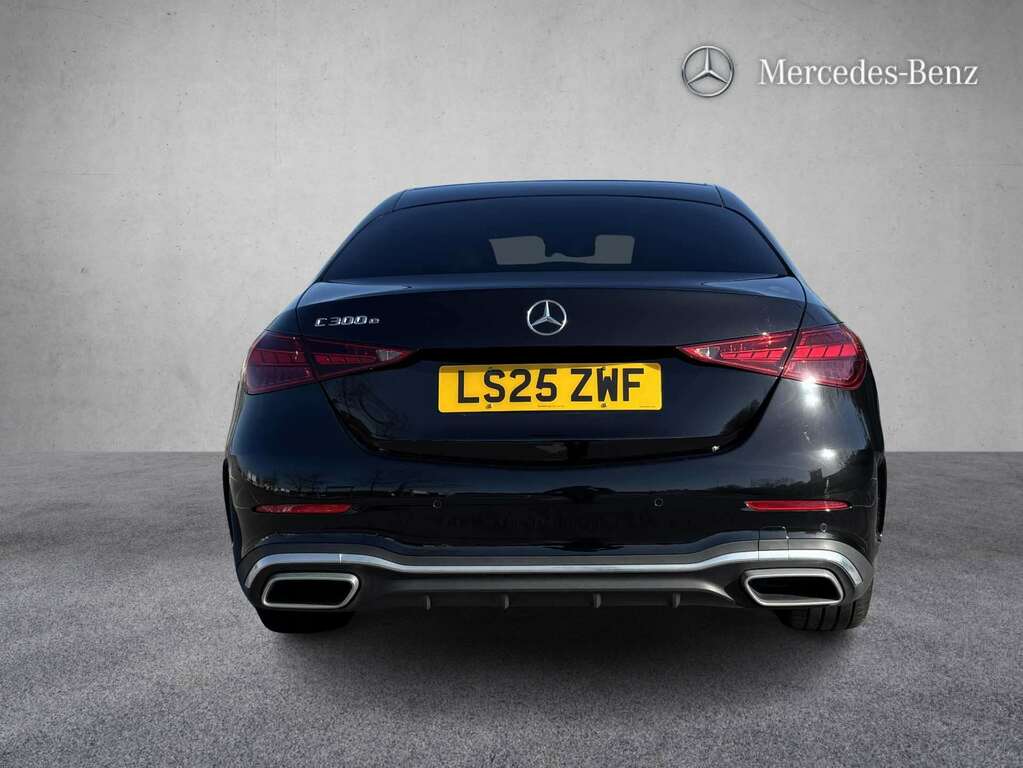 Mercedes-Benz C Class C300e Amg Line 9G-tronic 2025 LS25ZWF Black #6