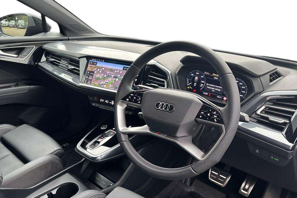 Audi Q4 E Tron 210Kw 45 82Kwh S Line Leather 2025 BP75CXN Black #6