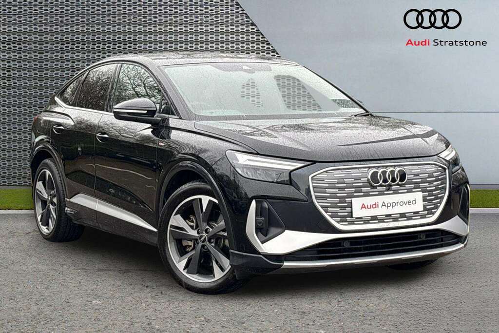 Audi Q4 E Tron 210Kw 45 82Kwh S Line Leather 2025 Black